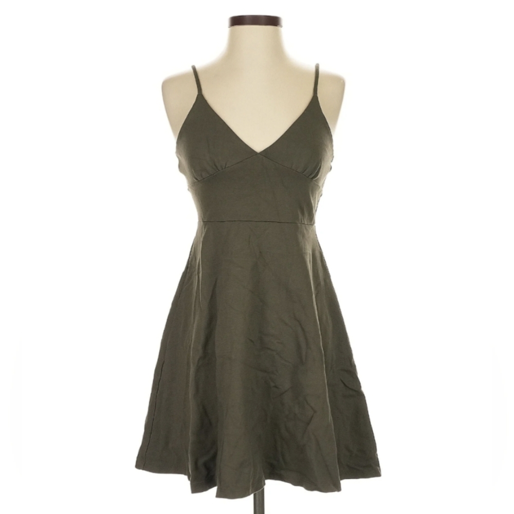 Altar'd State Olive Green Dress